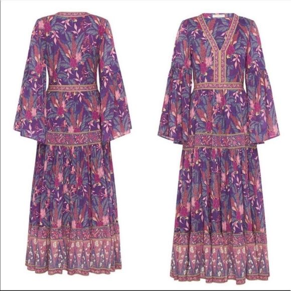 NWOT Spell & The Gypsy Bianca Maxi Gown - Picture 7 of 7